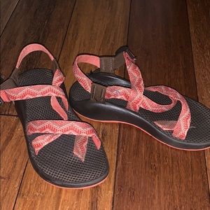 Pink chacos